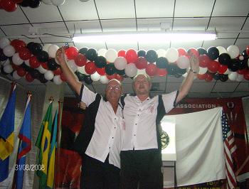 Joe Cebrynski and John Beard - 2008 Men's Doubles 2nd Place