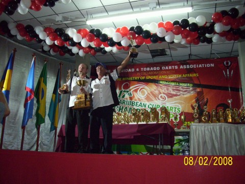 Joe Cebrynski and John Beard - 2008 Men's Doubles 2nd Place